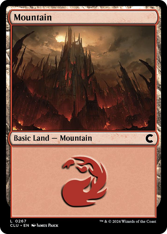 0267 Mountain (0267) L Ravnica: Clue Edition