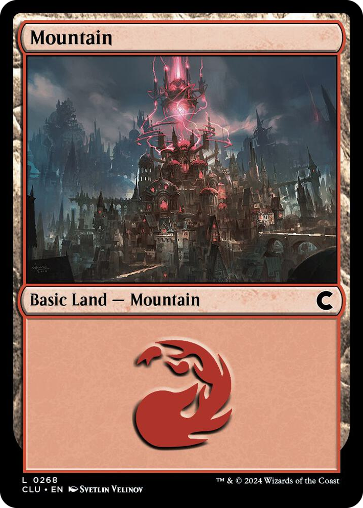 0268 Mountain (0268) L Ravnica: Clue Edition