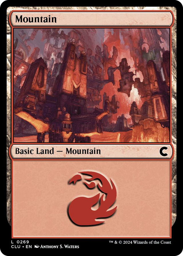 0269 Mountain (0269) L Ravnica: Clue Edition