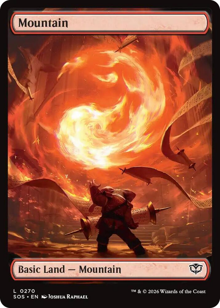 Mountain (0270) #270 L - Secrets of Strixhaven Pokemon card