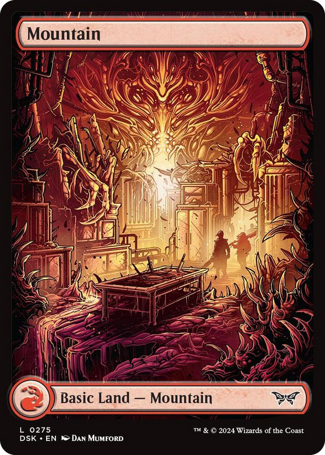 0275 Mountain (0275) - Full Art L Duskmourn: House of Horror