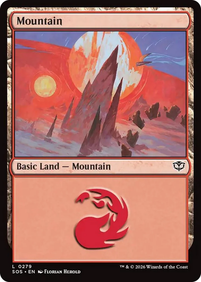 0279 Mountain (0279) L Secrets of Strixhaven
