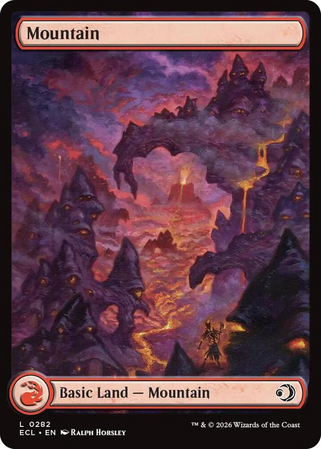 0282 Mountain (0282) L Lorwyn Eclipsed