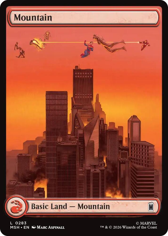 0283 Mountain (0283) L Marvel Super Heroes