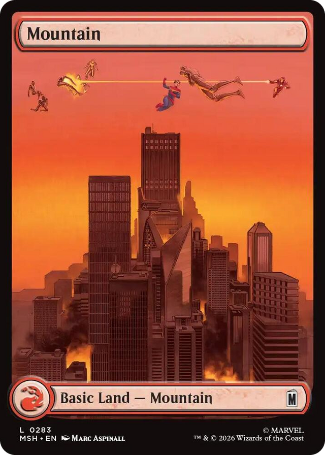 0283 Mountain (0283) L Marvel Super Heroes