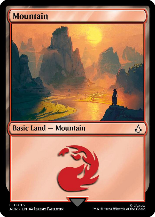 0305 Mountain (0305) L Universes Beyond: Assassin's Creed