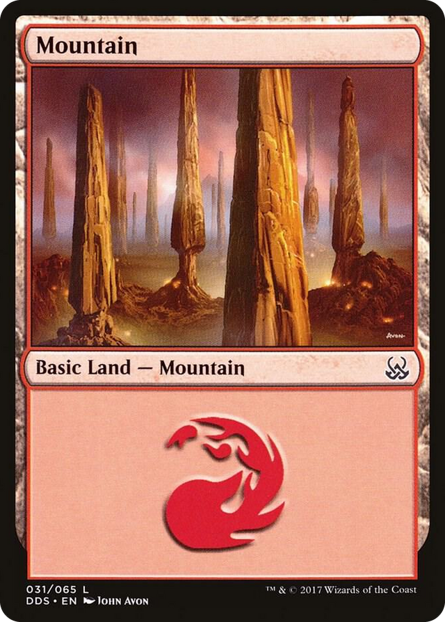 0031 Mountain (031) L Duel Decks: Mind vs. Might