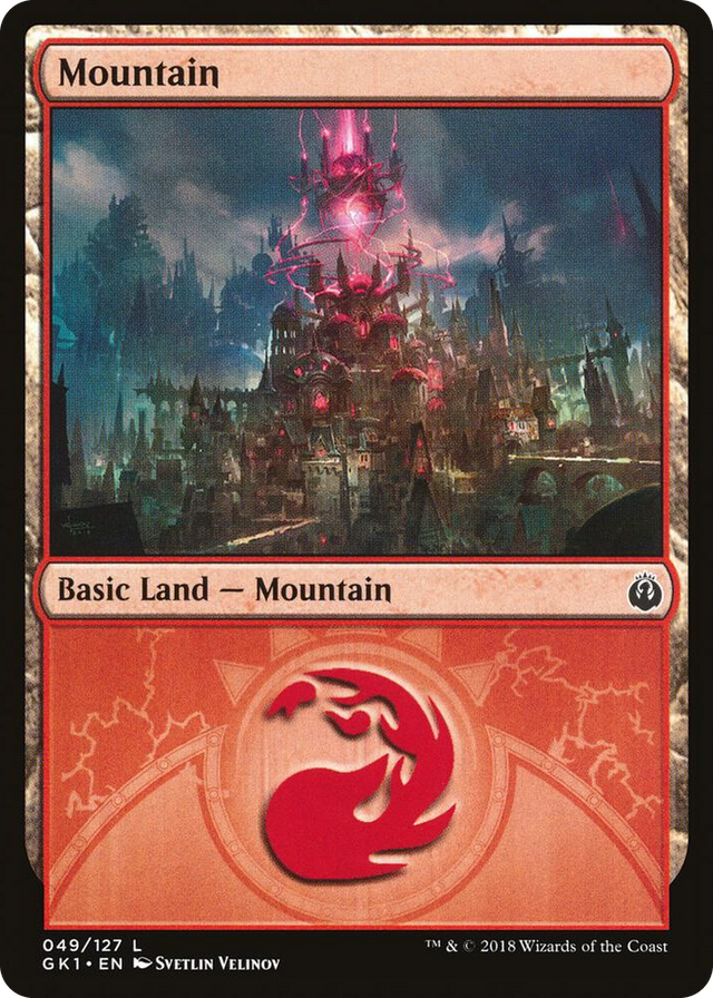0049 Mountain (049) L Guilds of Ravnica: Guild Kits