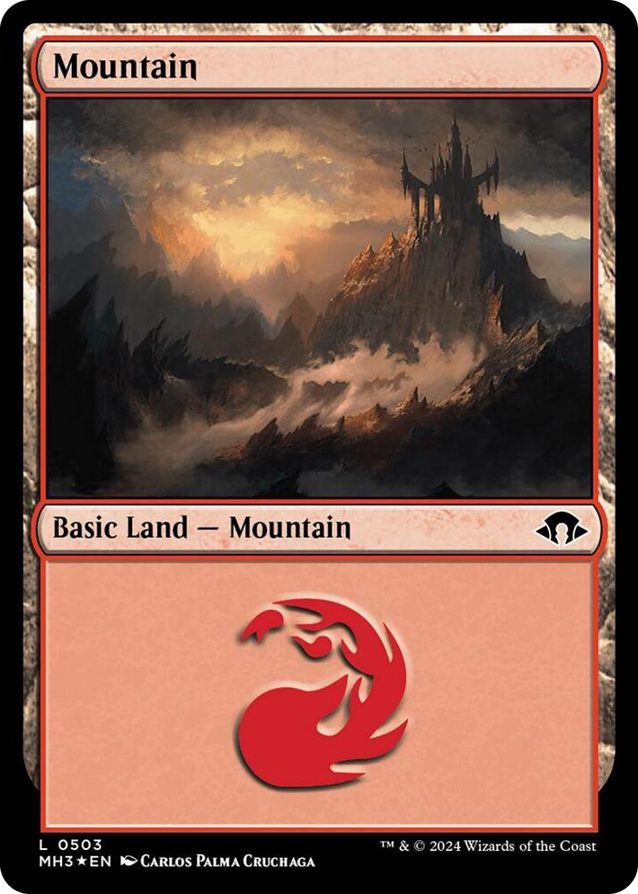0503 Mountain (0503) (Ripple Foil) L Modern Horizons 3