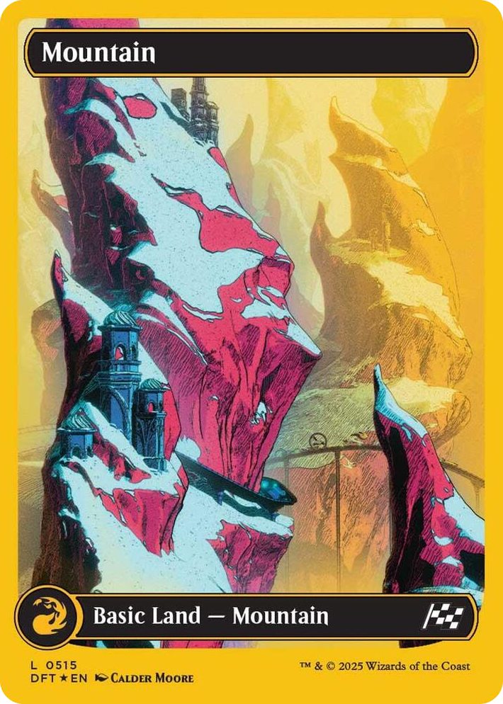 0515 Mountain (0515) (First-Place Foil) L Aetherdrift