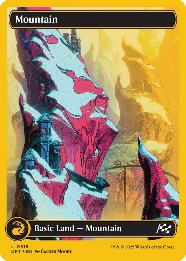 0515 Mountain (0515) (First-Place Foil) L Aetherdrift