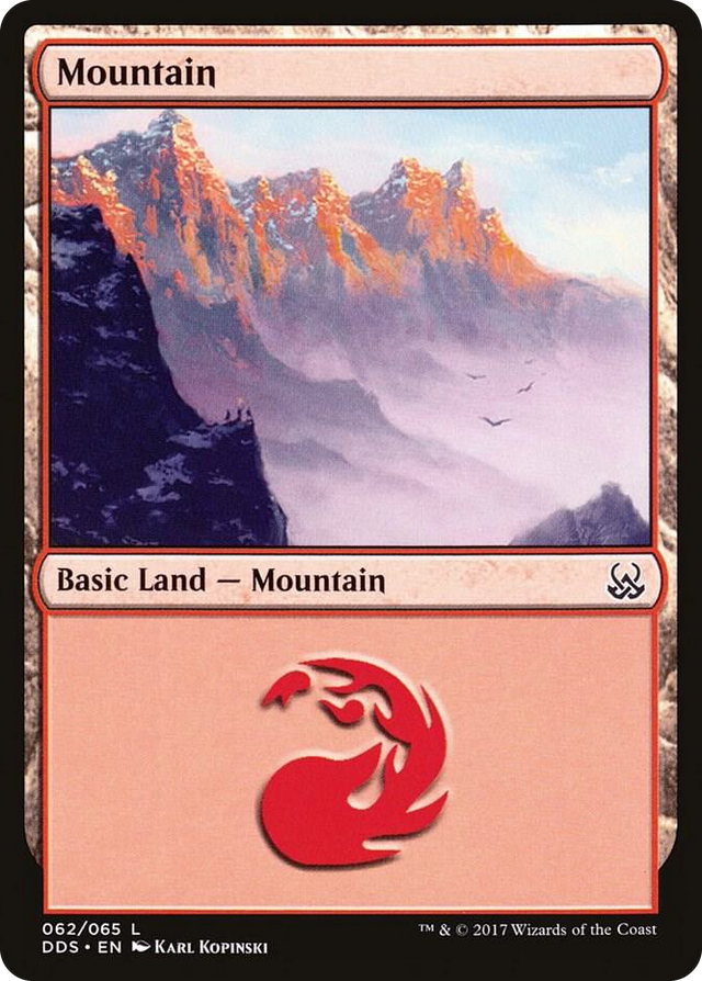 0062 Mountain (062) L Duel Decks: Mind vs. Might