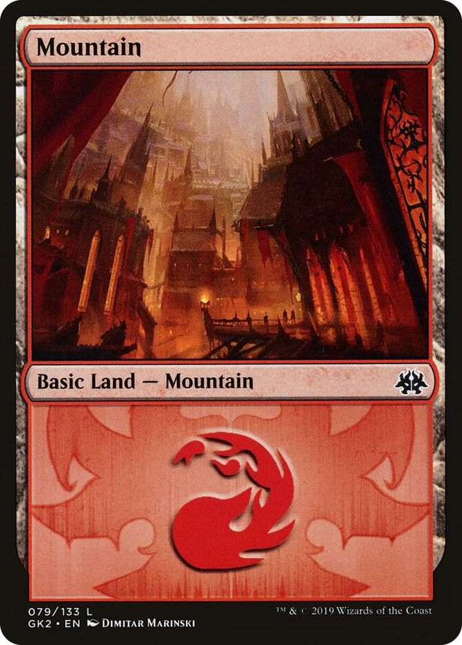 0079 Mountain (079) L Ravnica Allegiance: Guild Kits