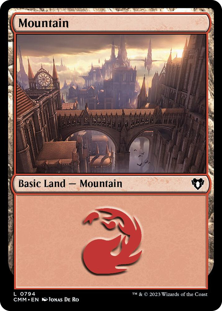 0794 Mountain (0794) L Commander Masters