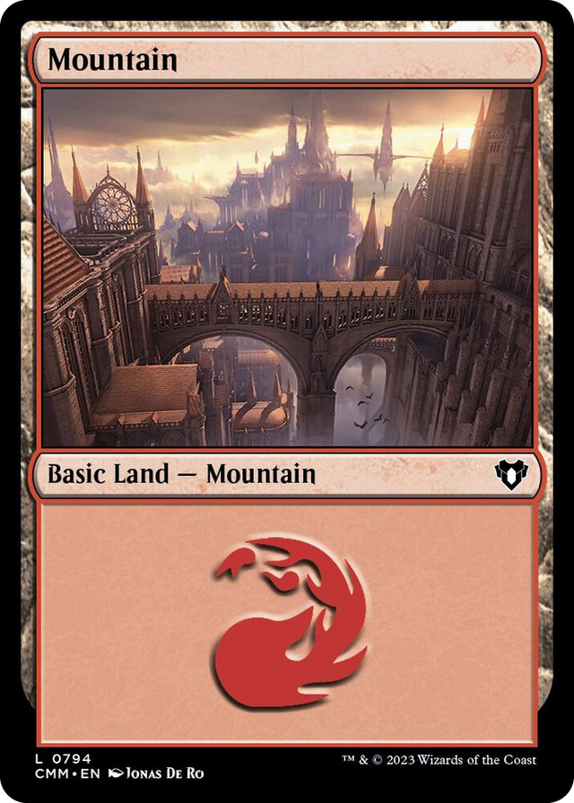 0794 Mountain (0794) L Commander Masters