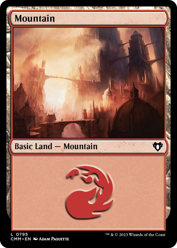 0795 Mountain (0795) L Commander Masters