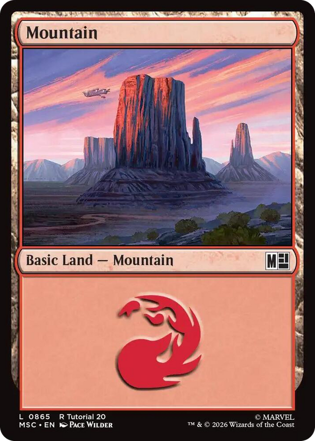 0865 Mountain (0865) L Commander: Marvel Super Heroes