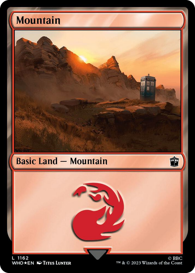 1162 Mountain (1162) (Surge Foil) L Universes Beyond: Doctor Who