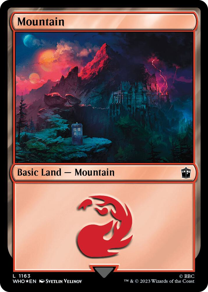 1163 Mountain (1163) (Surge Foil) L Universes Beyond: Doctor Who