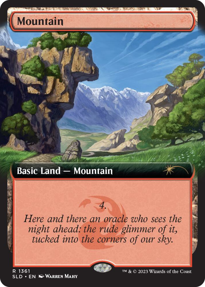 1361 Mountain (1361) R Secret Lair Drop Series