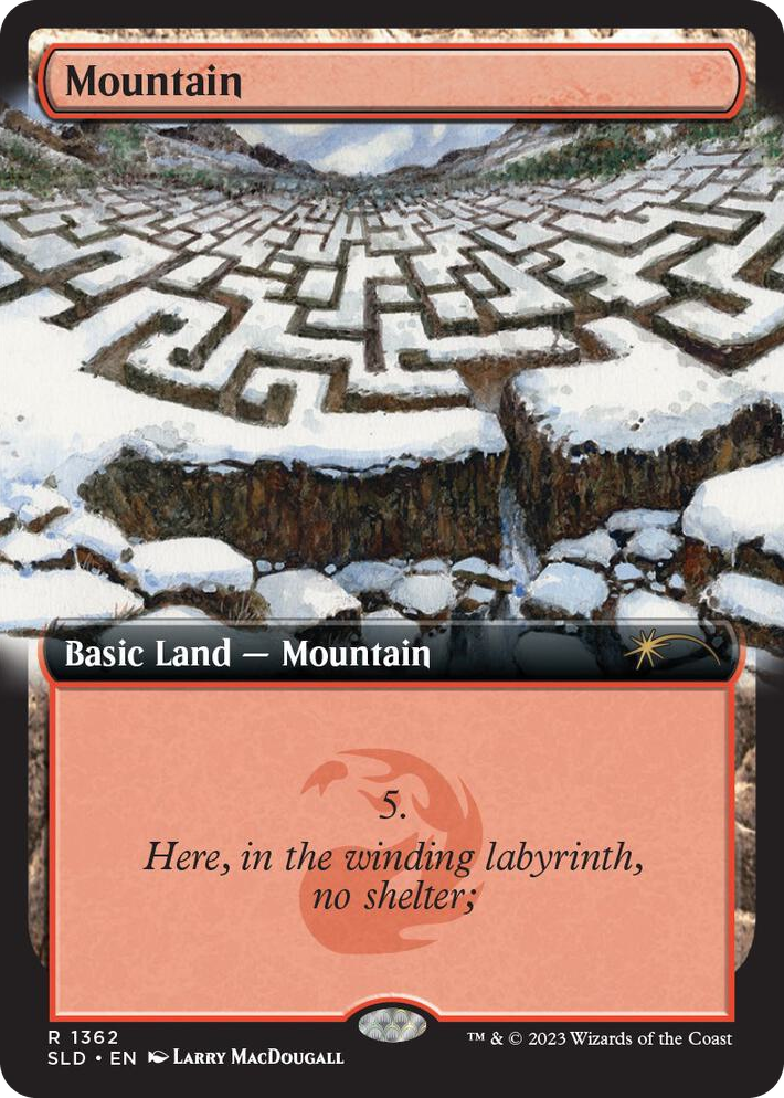 1362 Mountain (1362) R Secret Lair Drop Series
