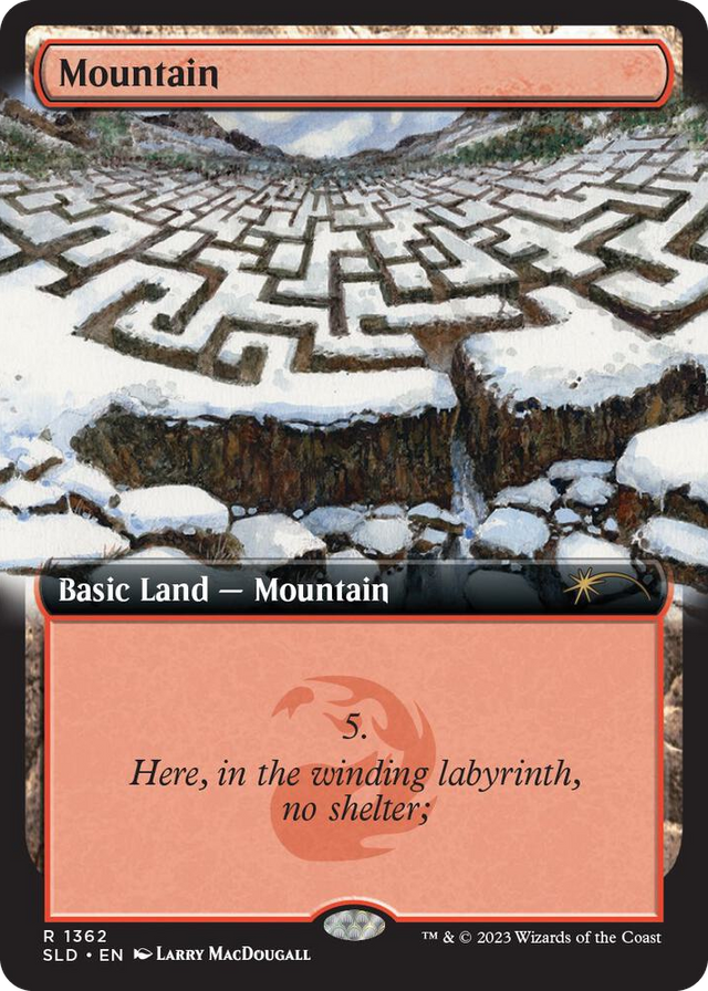 1362 Mountain (1362) R Secret Lair Drop Series