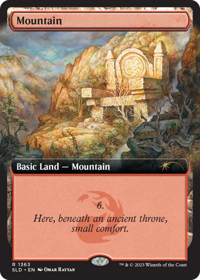 1363 Mountain (1363) R Secret Lair Drop Series