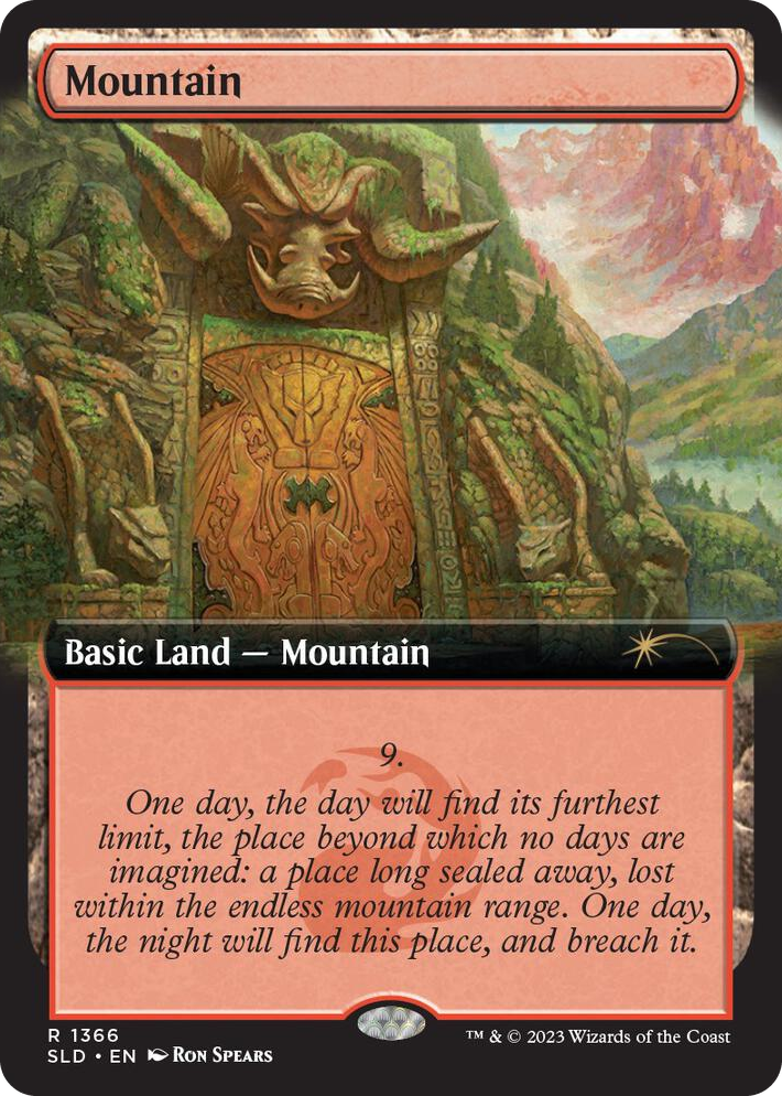 1366 Mountain (1366) R Secret Lair Drop Series