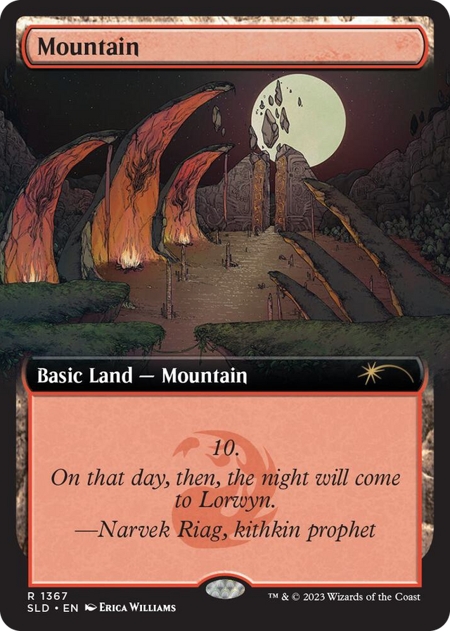 1367 Mountain (1367) R Secret Lair Drop Series