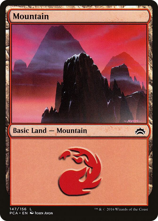 0147 Mountain (147) L Planechase Anthology