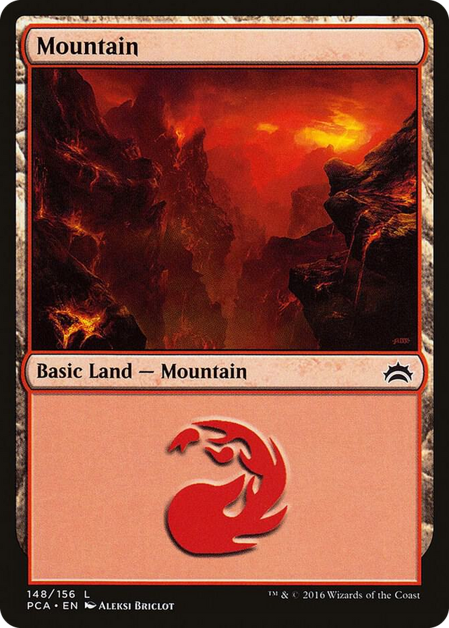 0148 Mountain (148) L Planechase Anthology