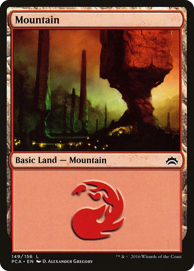 Mountain (149) #149 L - Planechase Anthology Pokemon card
