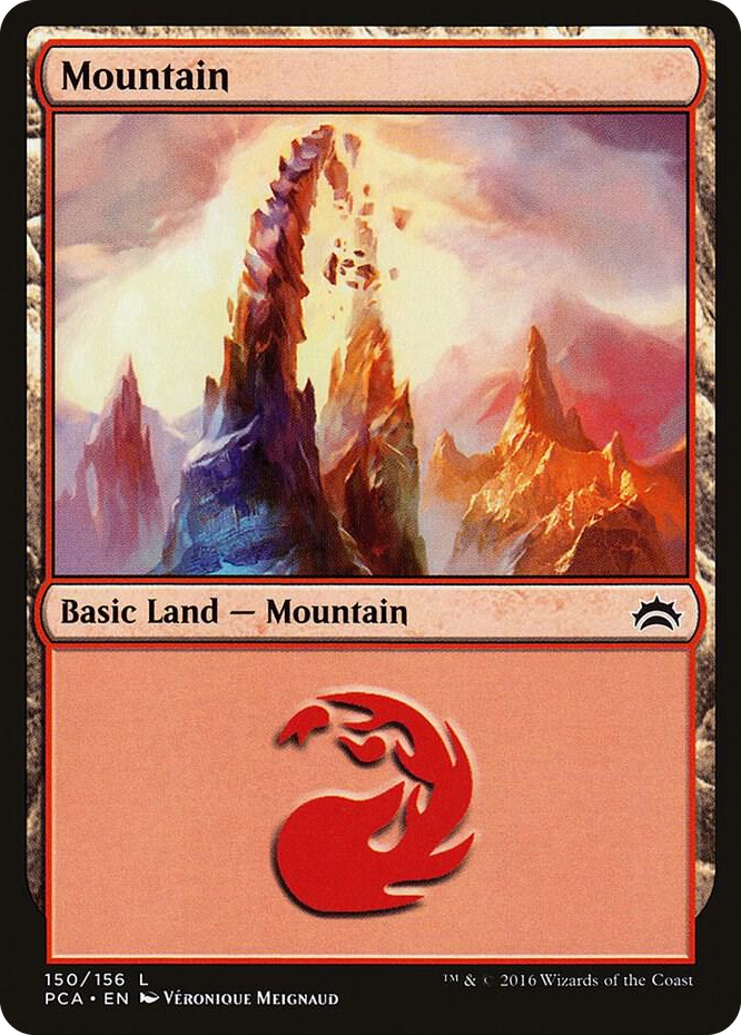 Mountain (150) #150 L - Planechase Anthology Pokemon card
