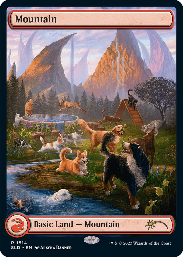 1514 Mountain (1514) R Secret Lair Drop Series