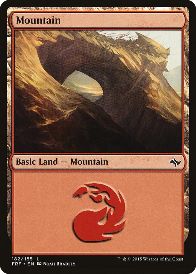 0182 Mountain (182) L Fate Reforged