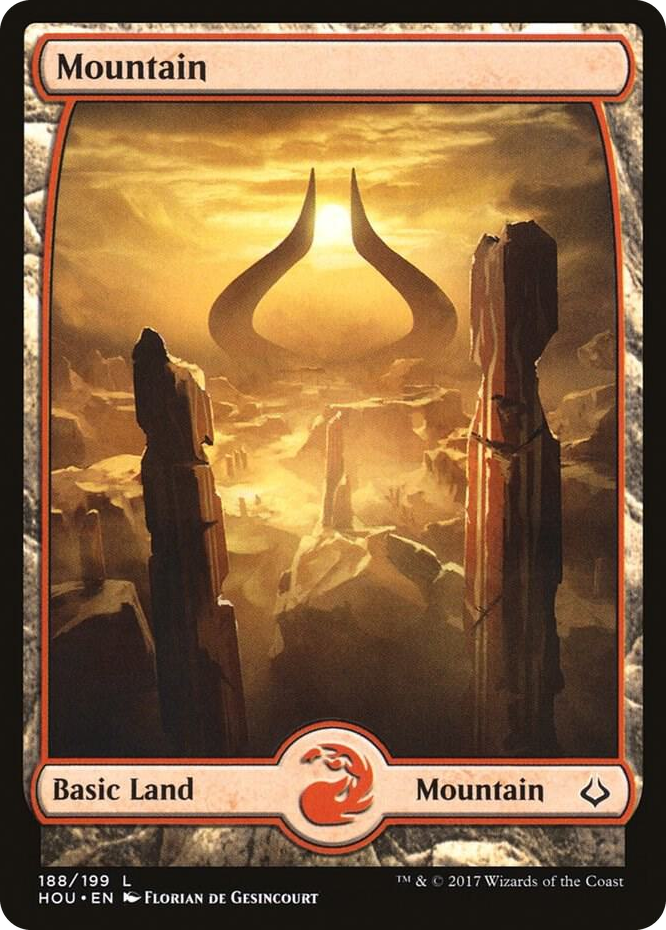 Mountain (188) - Full Art #188 L - Hour of Devastation Pokemon card