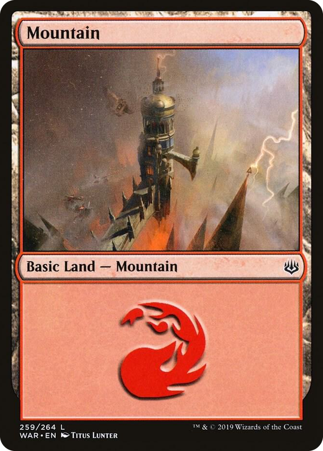 0259 Mountain (259) L War of the Spark
