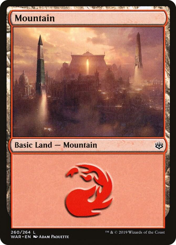 0260 Mountain (260) L War of the Spark