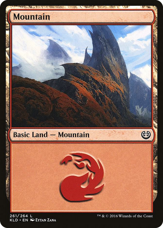 0261 Mountain (261) L Kaladesh