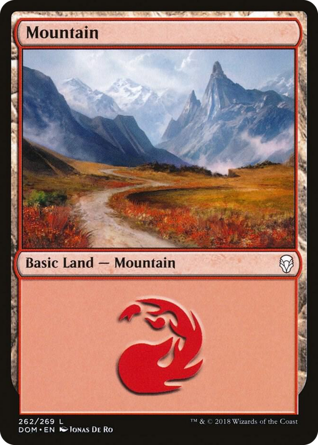 0262 Mountain (262) L Dominaria