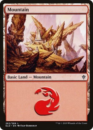 0262 Mountain (262) L Throne of Eldraine
