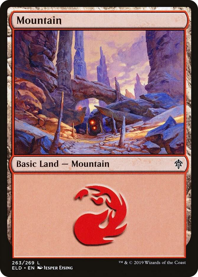 0263 Mountain (263) L Throne of Eldraine