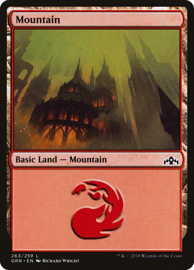 0263 Mountain L Guilds of Ravnica
