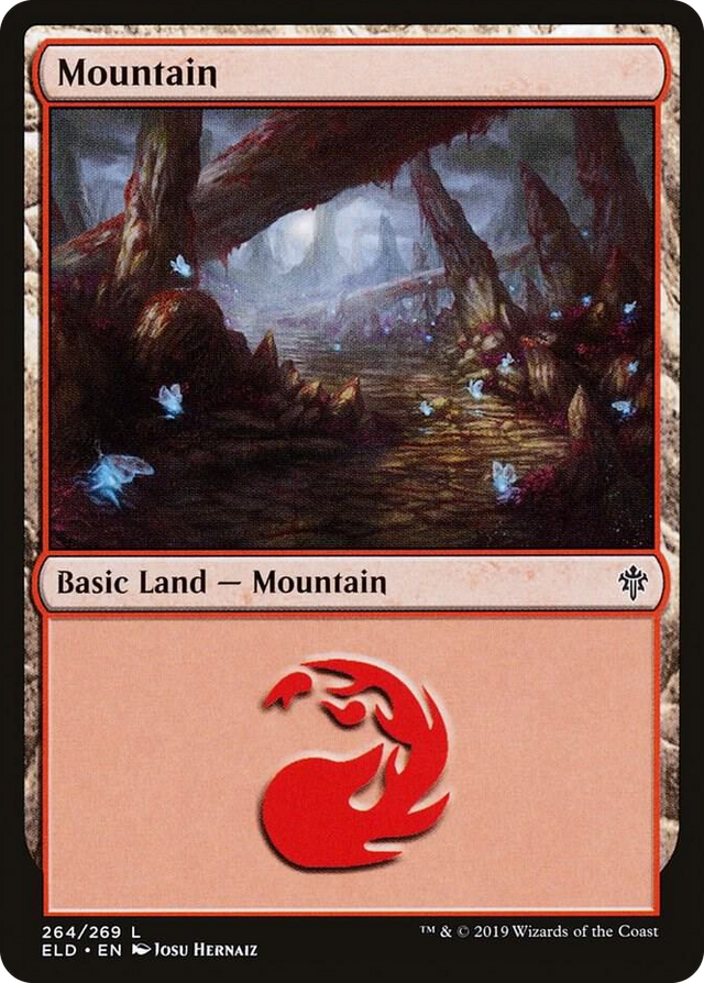 0264 Mountain (264) L Throne of Eldraine