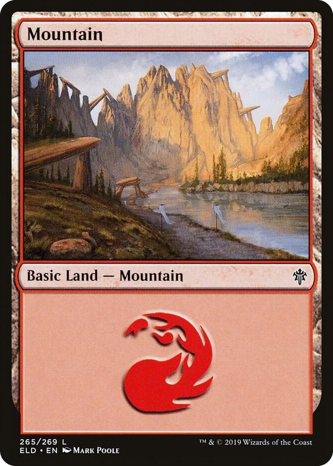 0265 Mountain (265) L Throne of Eldraine