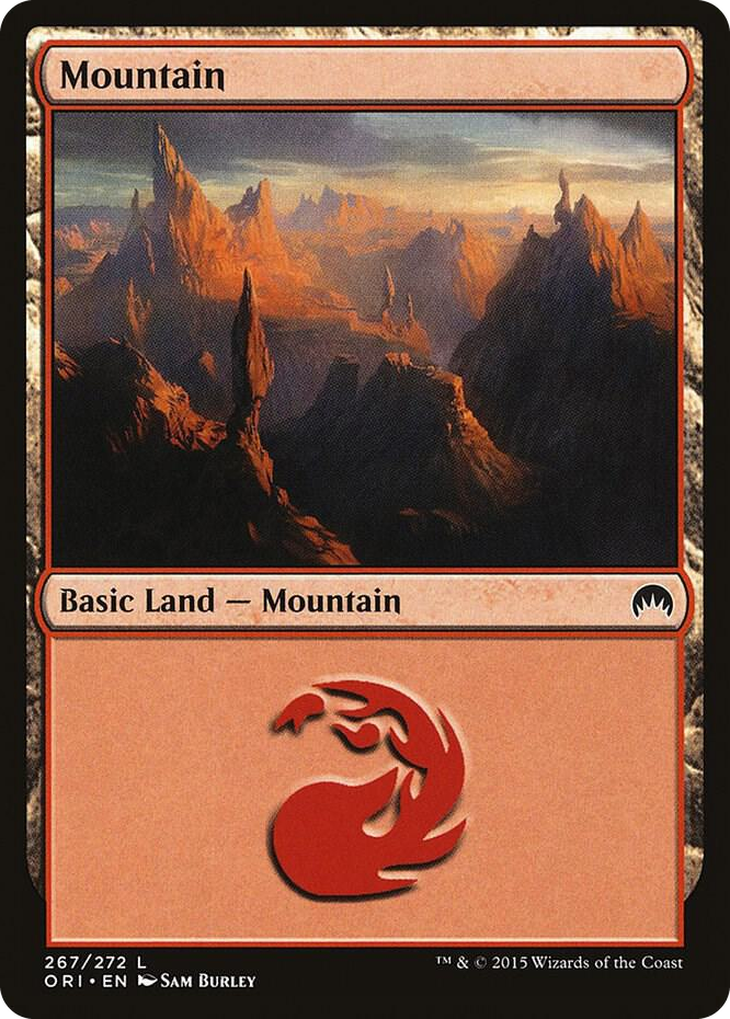0267 Mountain (267) L Magic Origins