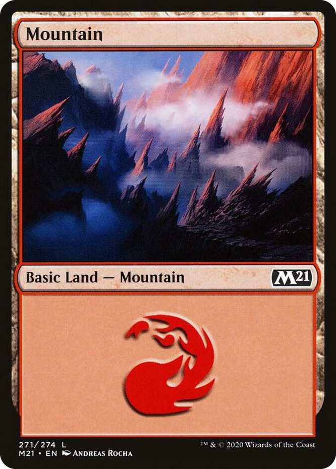 0271 Mountain (271) L Core Set 2021