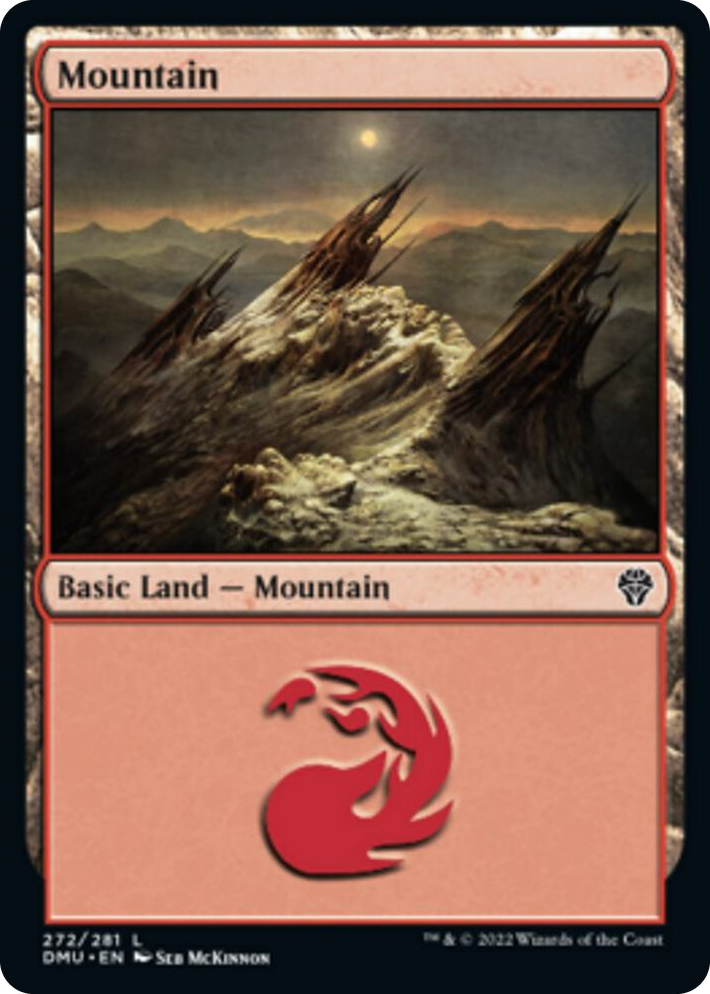 0272 Mountain (272) L Dominaria United