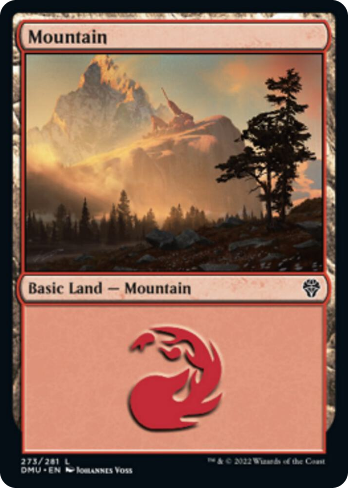 0273 Mountain (273) L Dominaria United