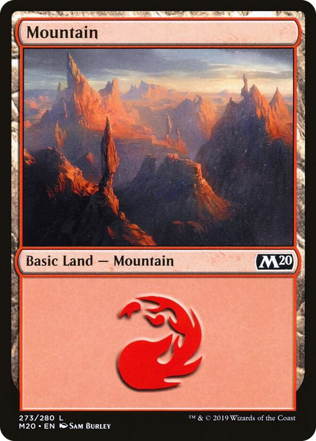 0273 Mountain L Core Set 2020